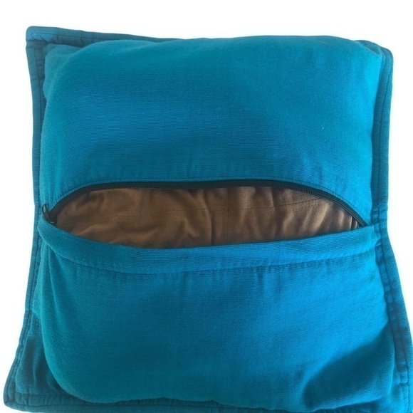 Modern Two Decorating Accent Multi Colorful Embroidered Square Throw Pillow - Picture 8 of 13